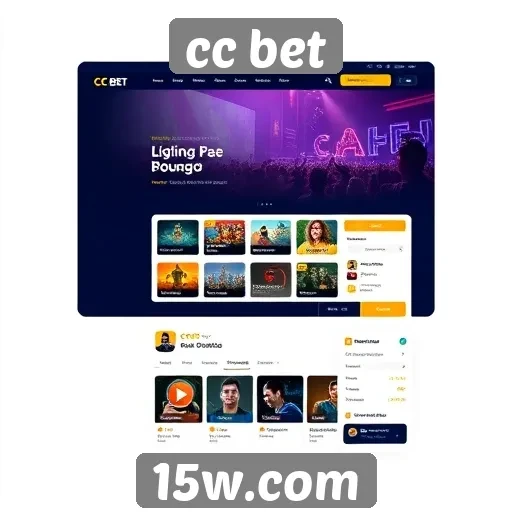 interface do site cc bet é amigável e intuitiva